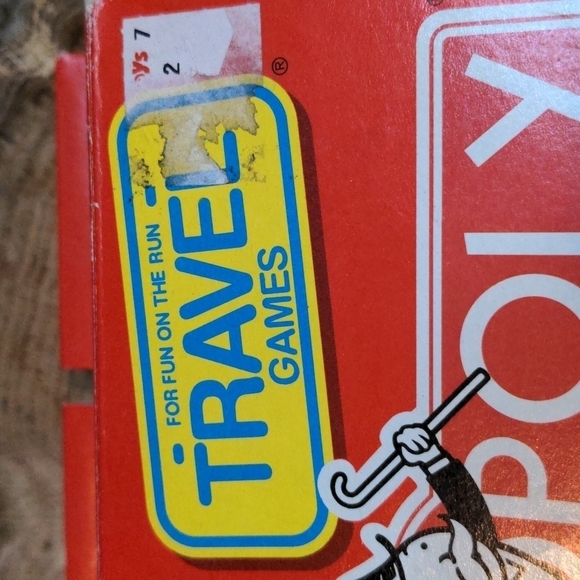 1994 MONOPOLY Junior Travel Game - KB Toys Store Bought EUC 90s Collector - Picture 3 of 12